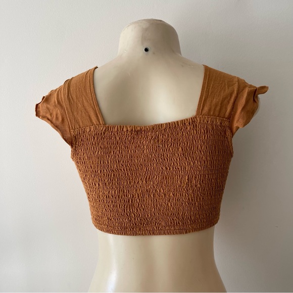 Sleeveless Going Out Knot Detail Cropped Top Blouse - Picture 4 of 5